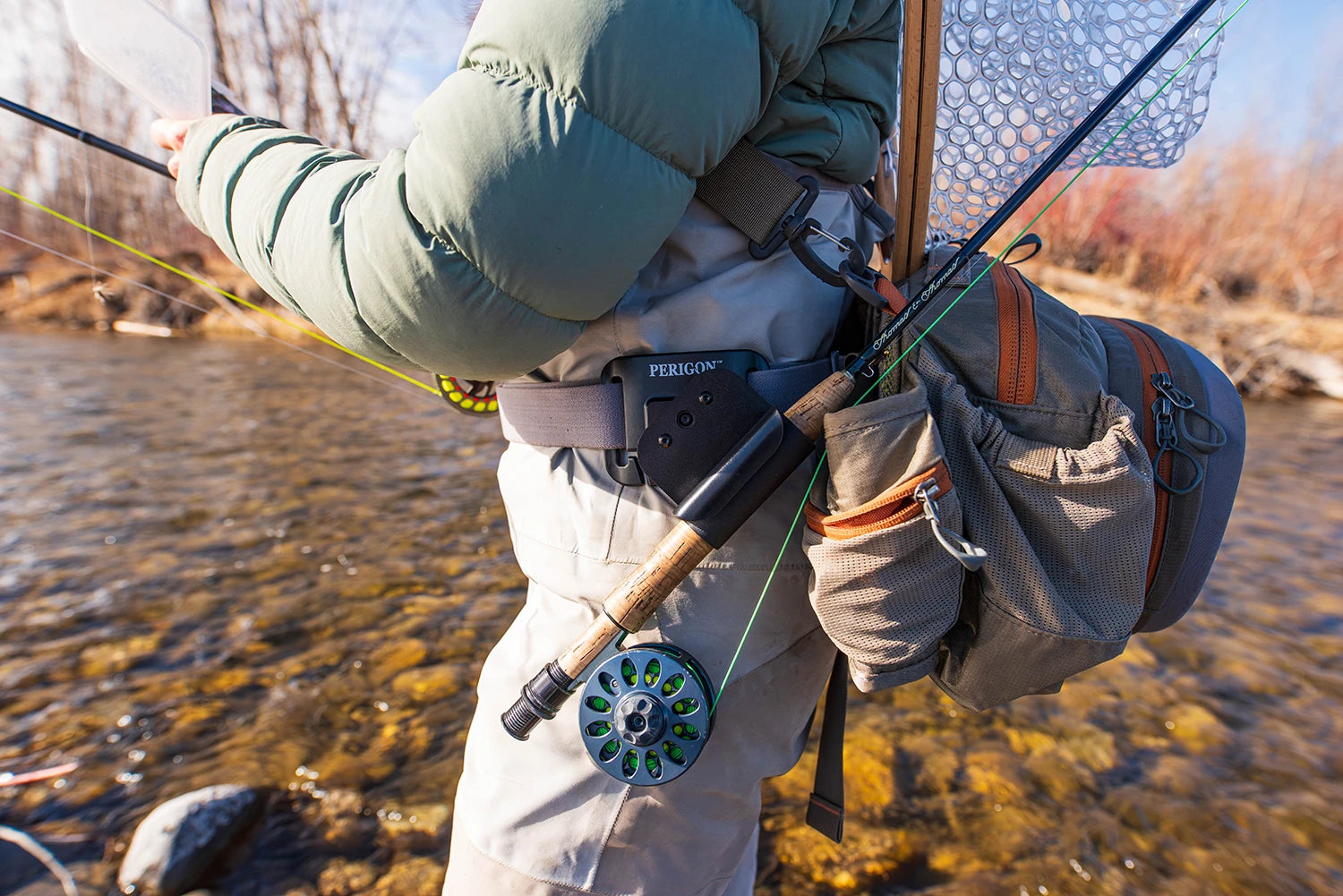 Perigon Rotary Fly Rod Holder